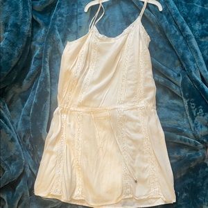 White lacey casual dress